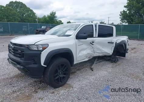 2023 Chevrolet Colorado 4Wd Short Box Trail Boss from USA, damaged, VIN 1GCPTEEK3P1202011